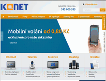 Tablet Screenshot of konet.cz